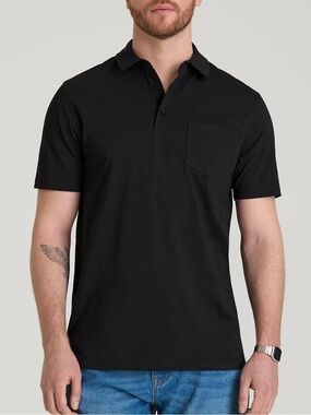 Good Man Brand Black Polo